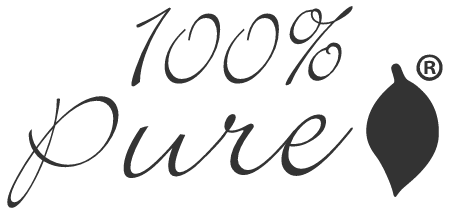 100% Pure logo